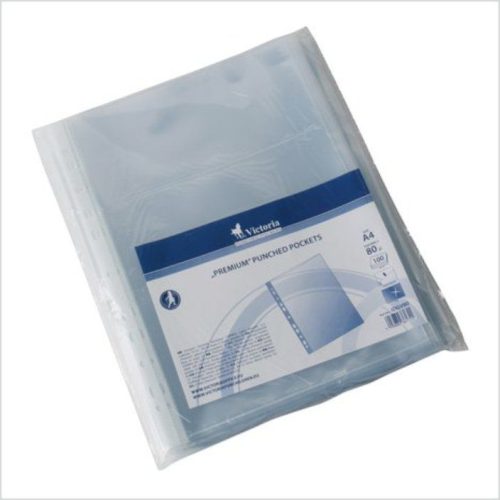 Genotherm csomag, 80micron, A4, víztiszta felület, Victoria, 100db/csomag