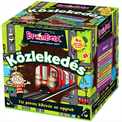 Közlekedés társasjáték - Brainbox