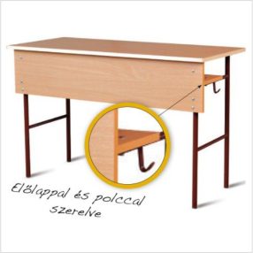Csővázas Tanulóasztal